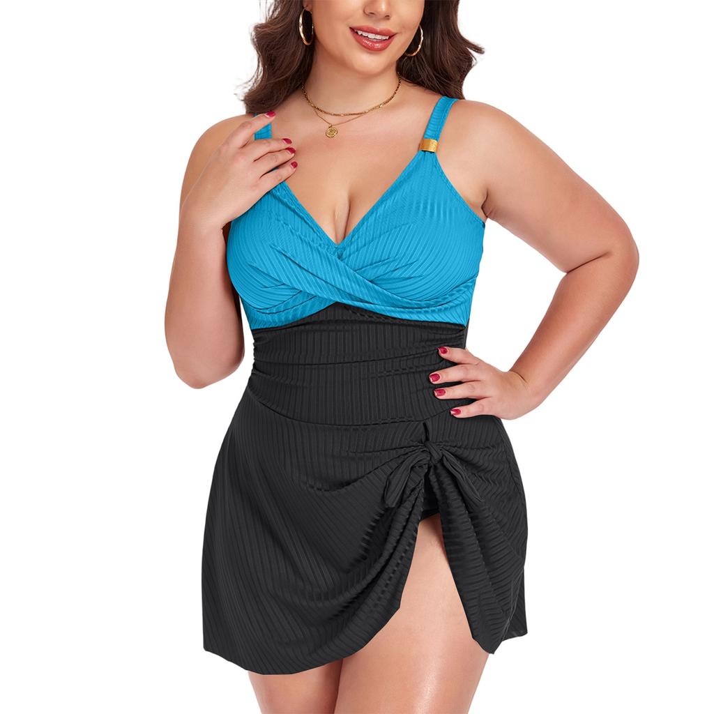Women's Plus Size Swimsuit Bikini Swimsuit Sport Swimsuit
