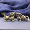 Brass Fengshui Dragon Ornament for Good Fortune and Happiness Ornaments for Home Desktop Car Vintage Decorations
