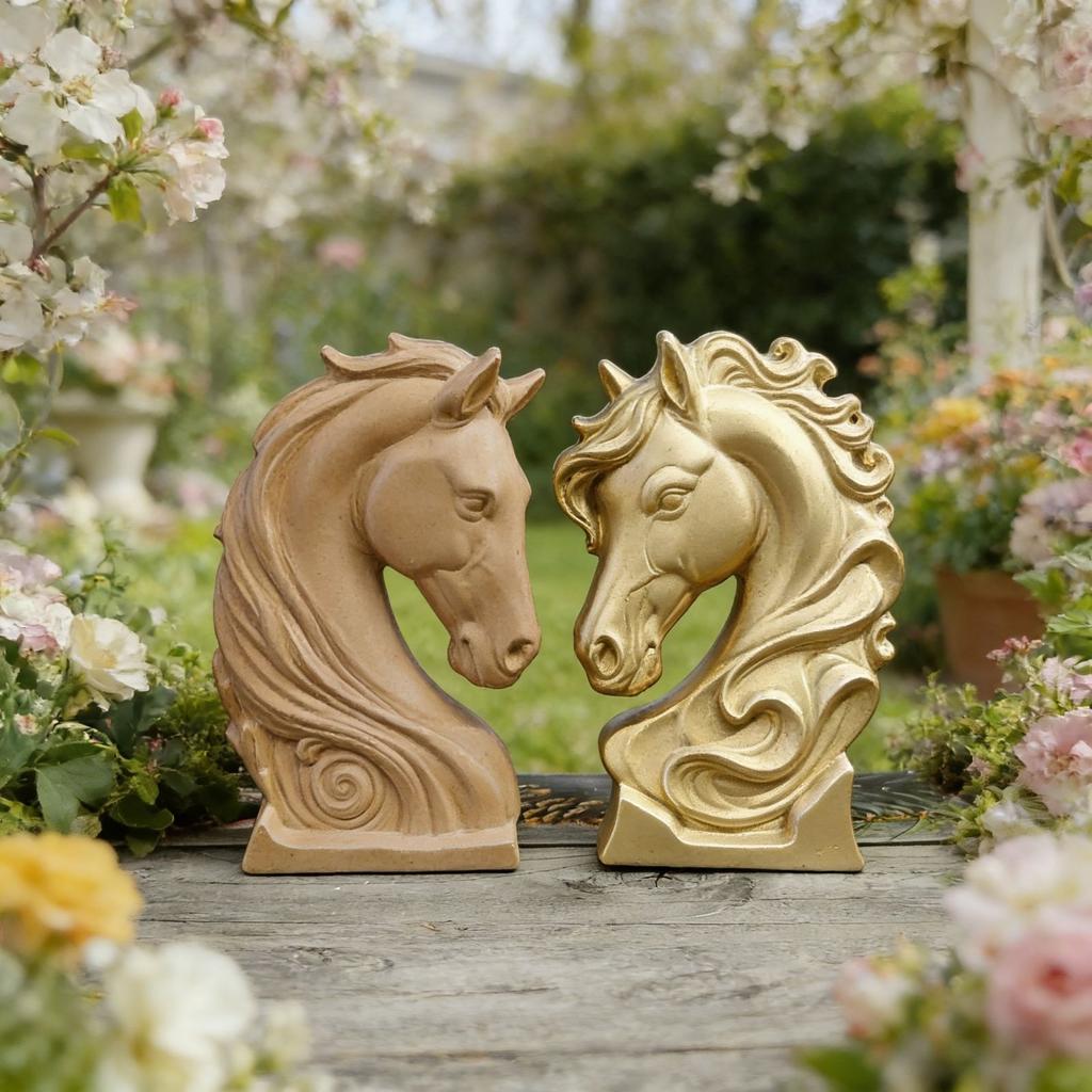 Candle Mold Food-Grade Horse Head Mold Soap Mold 3d For Home Decor Gifts Horse Lovers