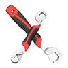 Multifunctional Universal Flexible Wrench 45 Steel Red&Black Wrench Tool Fast Fixed Hardware Hand Tool Repair Supplies