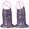 Siliconen Simulatie Penis Vibrator Voor Vrouwelijke Masturbatie