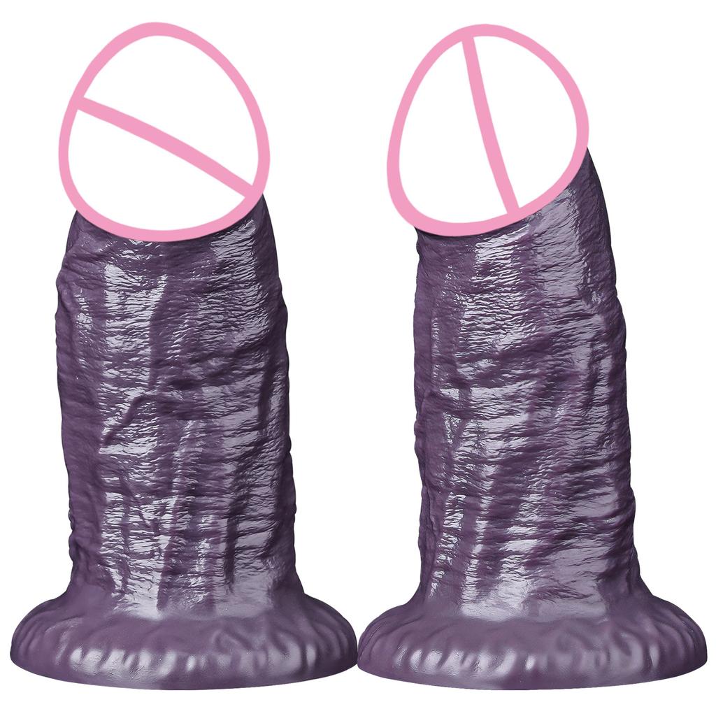 Siliconen Simulatie Penis Vibrator Voor Vrouwelijke Masturbatie