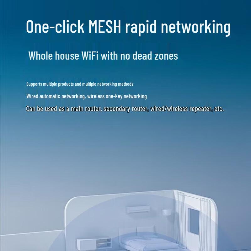 Roteador Gigabit Wi-Fi 6 ZTE AX3000 (Versão CN)
