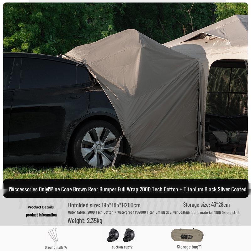 Explorer Water Cube Automatic Inflatable Tent - Rainproof Outdoor Camping Gear for Car Tail Integration
