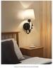 Wireless LED Bedside Wall Lamp: Modern Minimalist Energy-Saving Night Light