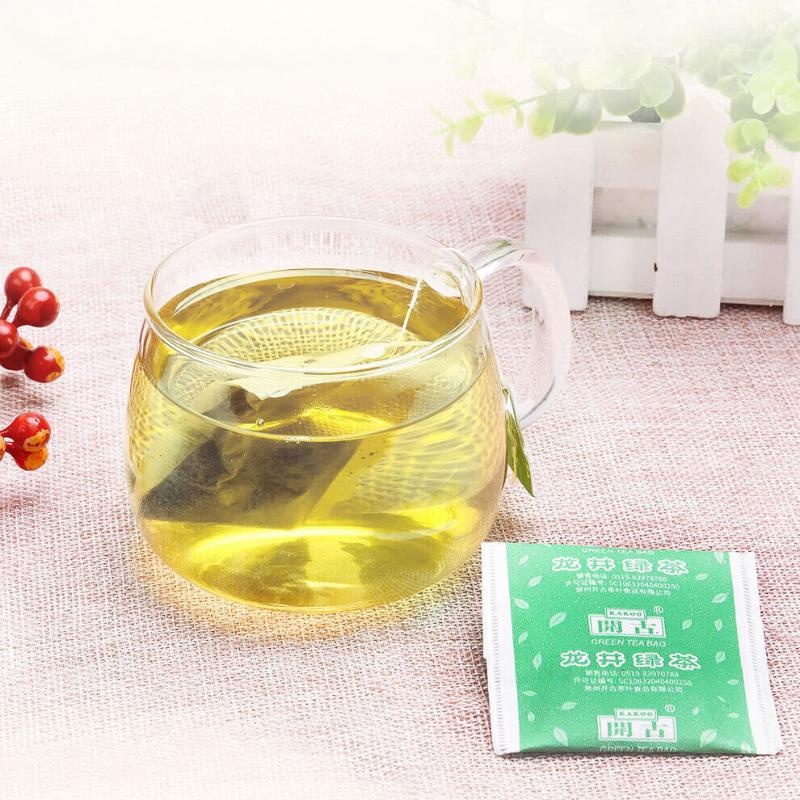 Чай зеленый Kaikoo Value Dragon Well в пакетиках 110г — фото 8