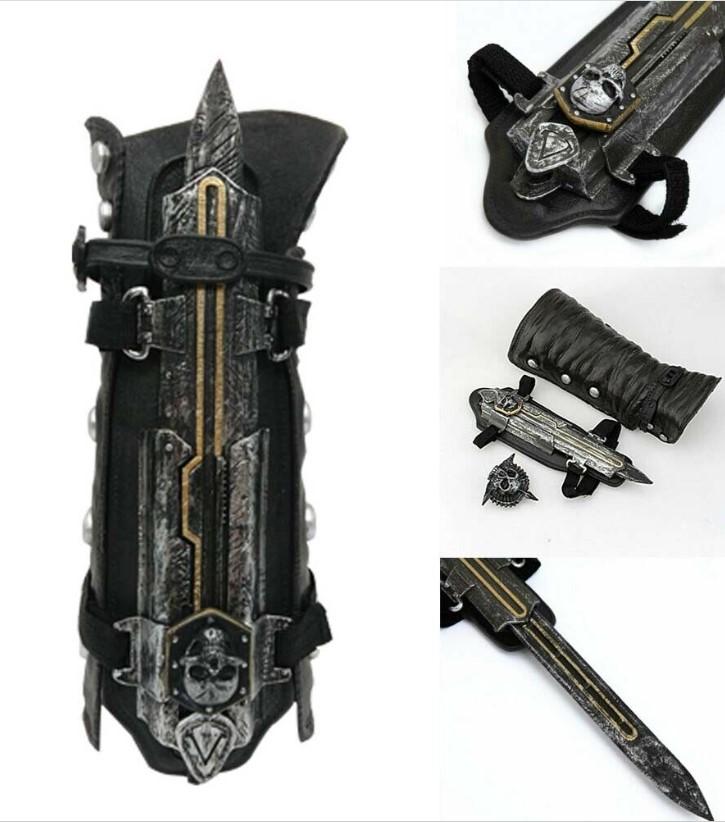 Hidden Blade Assassin's Creed Pirate Child's Toy Edward Kenway Black Flag Black Flag Hidden Blade Weapon
