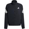adidas Comfortable Sports Stand Collar Logo Stripe Regular Fit Long Sleeve Jacket Unisex Jacket JZ7717