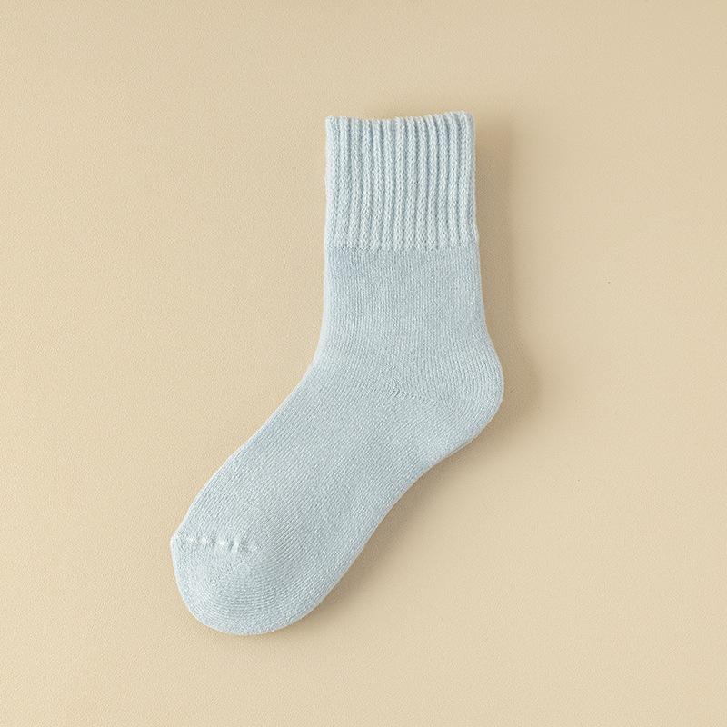 

Осень и Зима Новые Носки Женские Плюс Флис Утолщенные Средней Длины Теплые Удобные Женские Носки Напольные Носки для Сна One Size