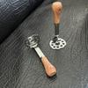 1PC Vertical Potato Mud Press, Stainless Steel Mud Press, Press Press Press Masher, Baby Food Supplement Tool