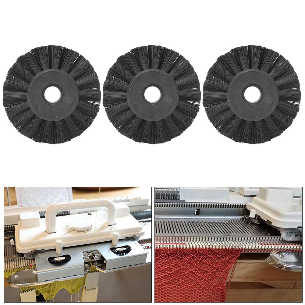 3Pcs Knitting Machine Embossed Woven Brush Replacement Accessory for Brother KH821 KH260 KH965