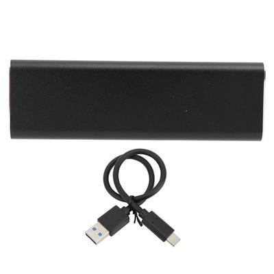 SSD-Gehäuse M.2 NVMe PCIe NGFF Typ C USB 3.1 Gen 2 Tragbar Aluminiumlegierung Solid State Drive Externes Gehäuse (Nicht