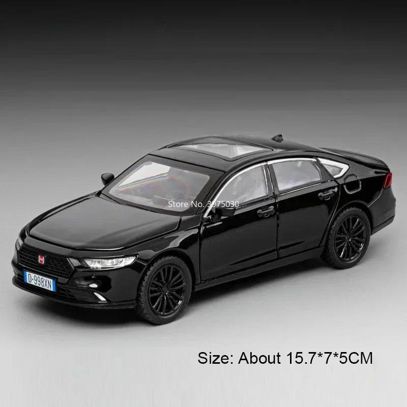

1:32 Honda Civic Type-R Accord Alloy Model Cars Diecast Toy Wheel Pull Back Car Light Music Miniature Vehicle Kids Festival Gift