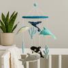 Felt Baby Mobile, Sea Life Dolphins And Whales