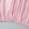 Frühling Sommer Neu Damen Durchsichtiges Ballonärmel Raffung Rüsche Stehkragen Langarm Bluse, Europäischer Amerikanischer Stil Freizeit Lässiges Hemd Top