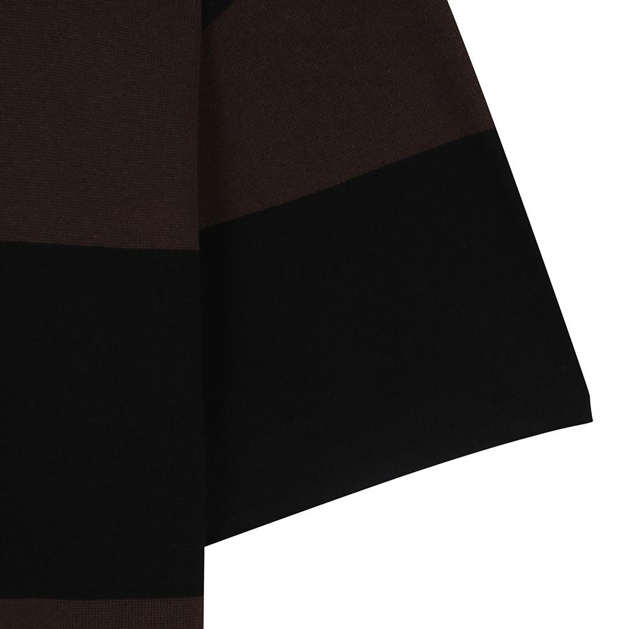 FAHRENHEIT Bold Striped Round Knit (Fgucd8111)