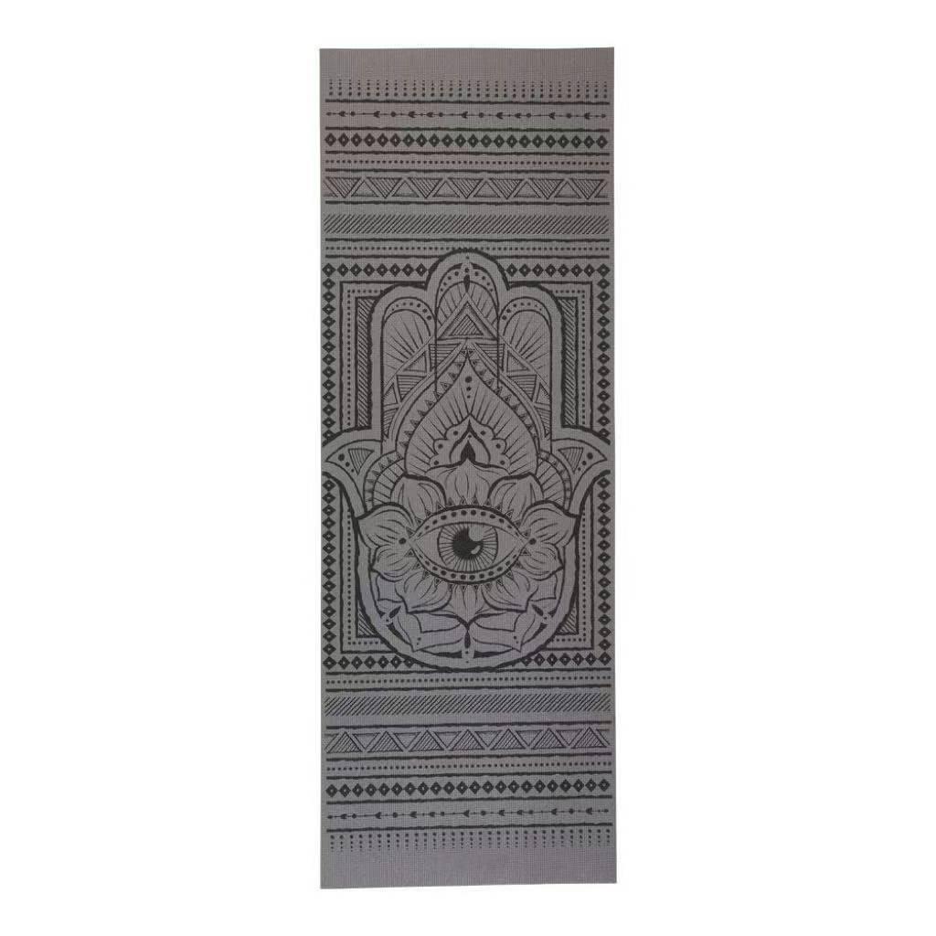 Customizable PVC Printed Non-Slip Yoga Mat with Shock Absorption and Sweatproof Design