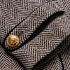 GUCCI Herringbone Button-Up Coat 752364-ZANQ2-1214