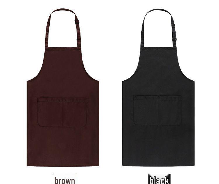 Adjustable Waterproof Apron for Kitchen, Restaurant, or BBQ with Customizable Printing