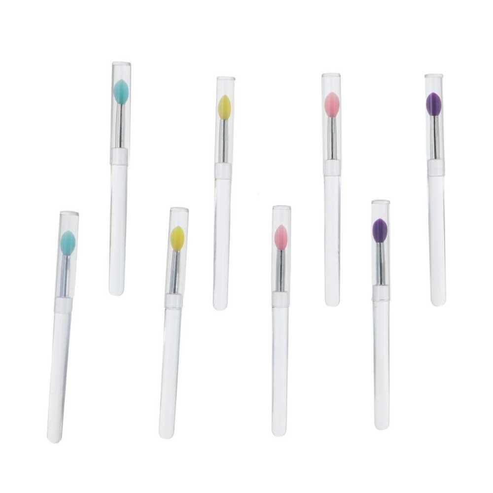 Eye shadow Lip Mask Brushes Lip Brushes with Protect Cap Lipstick Applicators Makeup Brushes