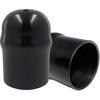 21811 Trailer Hitch Ball Cover, Waterproof Heavy Duty Rubber Trailer Ball Protect Cap for RV, Trucks, 2-5/16-Inch Diameter Black Towing Ball Cover,