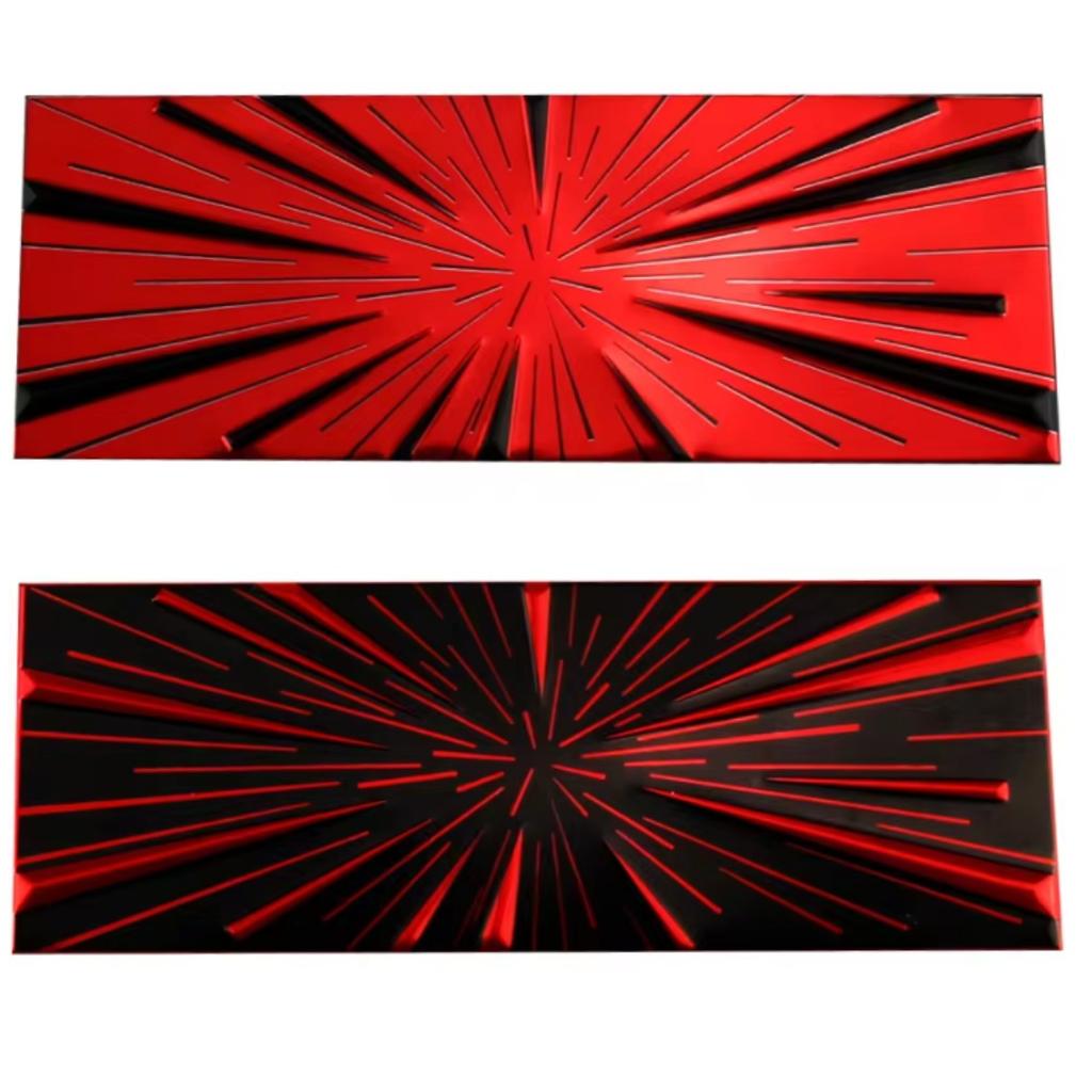1Pc 3D Aluminum Highland Time Space Tunnel Logo Car Rear Trunk Badge Emblem Decals Sticker