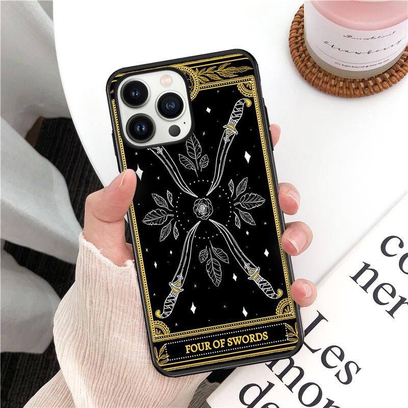 

Чехол для телефона с Таро Смерти для iPhone 14 13 12 11 Pro Max, чехол для iPhone 14 13 Pro XS MAX X XR SE2 8 7 Plus, чехол iPhone 7 8 SE