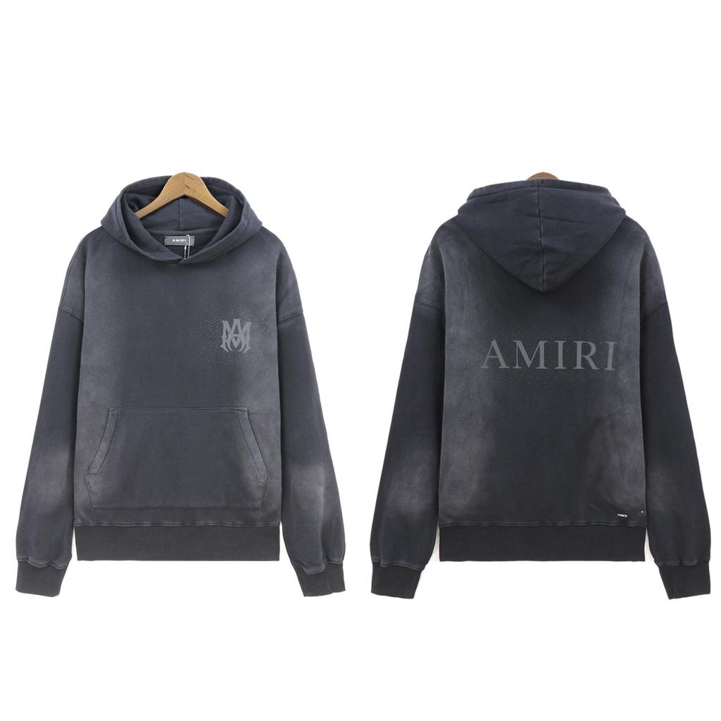 AMIR New Autumn/Winter Embroidered Letter Hooded Sweatshirt & Long Pants Set