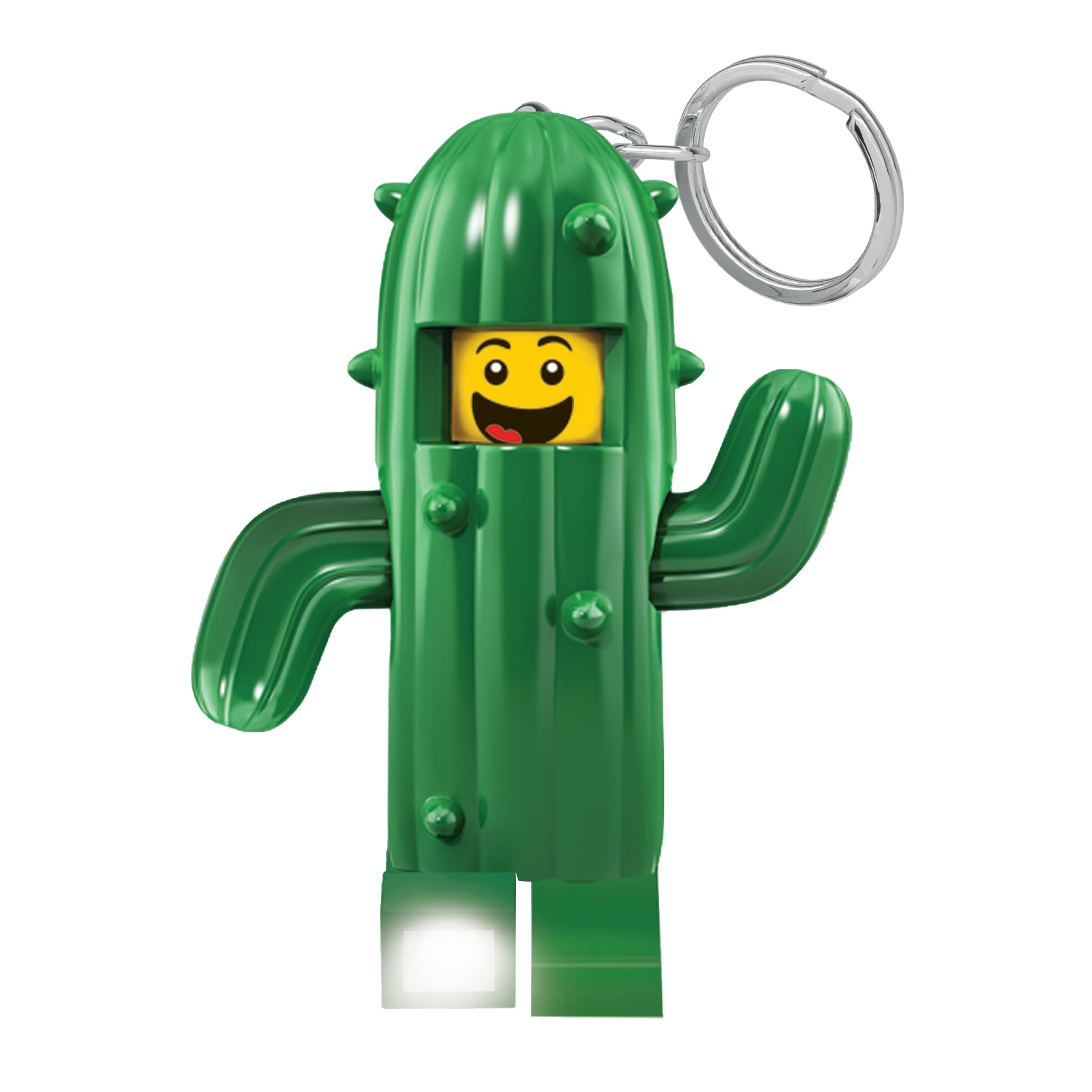 IQ Iconic Cactus Boy Keychain LED Keychain Light Block Toy Doll Articulated Mini Figure