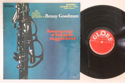 LP Record BENNY GOODMAN - Benny Rides Again SMJ7060 GLOBE Japan Jazz Used