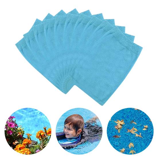 Pool-Skimmer-Socken, feinmaschiger Pool-Skimmer-Korbfilter, wiederverwendbarer elastischer Pool-Filtersocken, Pool-Schmutzfang-Skimmer für oberirdische Inground-Pools