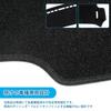VEENJOY Dashboard Mat Cover for Toyota Noah Voxy 80 Series 2014-2021 JDM RHD Black Flame Retardant Polyester Non HUD Only VOXY80-1