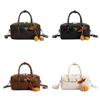 Style Woven Pu Handbag With Zipper Closure For Daily Use