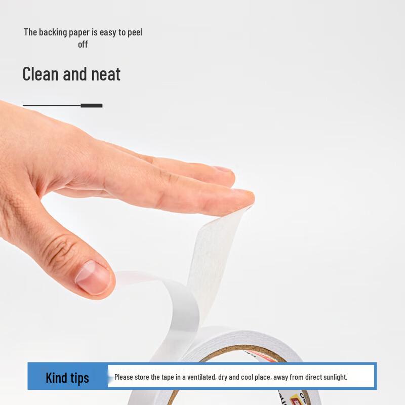 Deli Extra Strong Double-Sided Cotton Tape