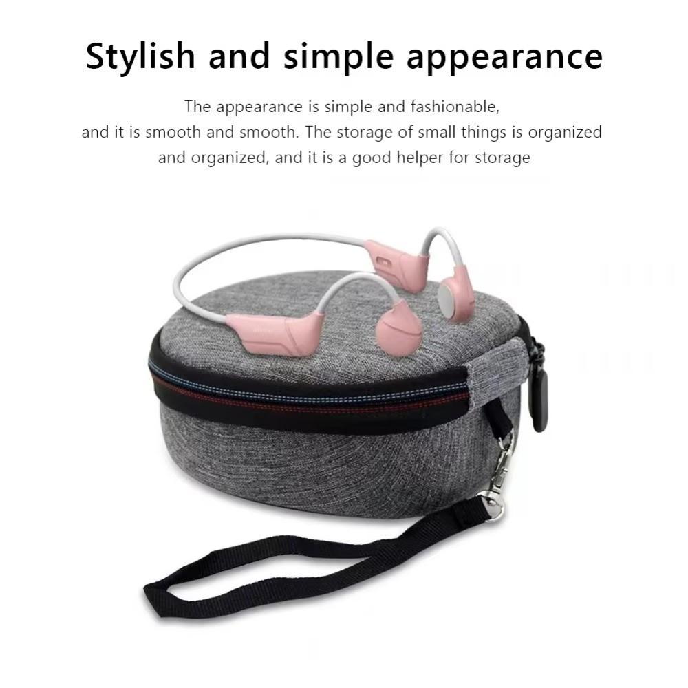 Shockproof Bone Conduction Headphone Box EVA Headset Carrying Case Headphone Protective Bag  Travel
