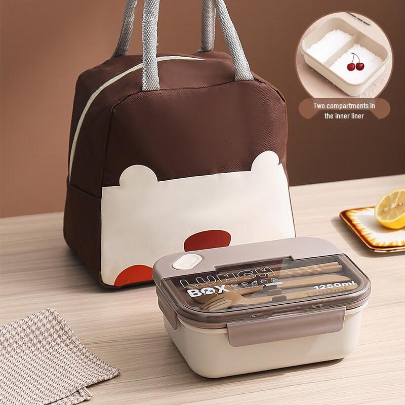 ZISIZ Japanese Style Portable Bento Lunch Box