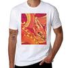Coiled Dragon Tshirt Sporty Breathable Short Sleeve Tshirt