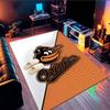 Baltimore Basketball Area Rug Suitable for Indoor And Outdoor,Carpets for Kitchens, Homes, Offices, Living Rooms,Home Decor,Christmas Gift