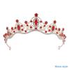 Hochzeit Haar Tiara Kristall Braut Tiara Krone Silber Farbe Diadem Schleier Tiaras Hochzeit Haarschmuck Kopfschmuck Kopfschmuck