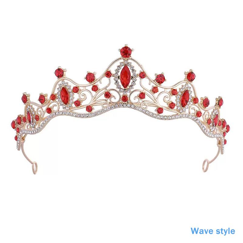 Hochzeit Haar Tiara Kristall Braut Tiara Krone Silber Farbe Diadem Schleier Tiaras Hochzeit Haarschmuck Kopfschmuck Kopfschmuck
