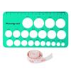 Safe Breast Flange Measuring Soft Nipple Measuring Card Accessories Breast Pump Measure  Mother