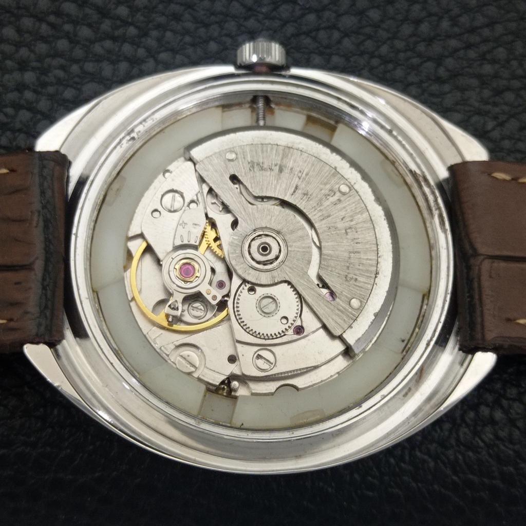 AUTOMATIC VINTAGE HMT KANCHAN 6501 INDIAN MENS GOLDEN COLOR DIAL WATCH A703268-1