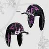Postapocalyptic Rabbit Ear Distressed Baseball Cap With Sunblock For Street Fashion Enthusiasts