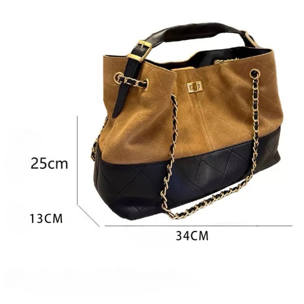 Niche design retro malá voňavá taška tote nová módní všestranná diamantová podpažní taška kontrastní řetízková kabelka