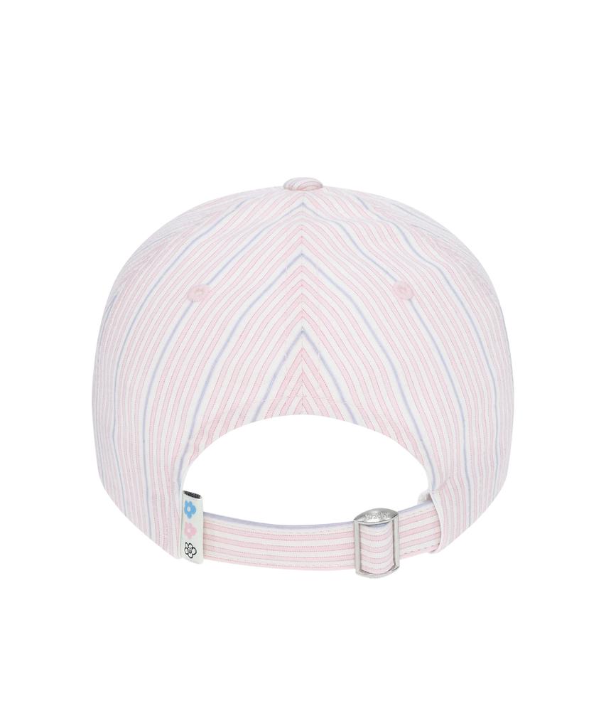 WACKY WILLY Women'S Striped Ball Cap Pink