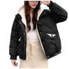 Women's Winter Warm Cotton Jacket Single Breasted Zipper Jacket