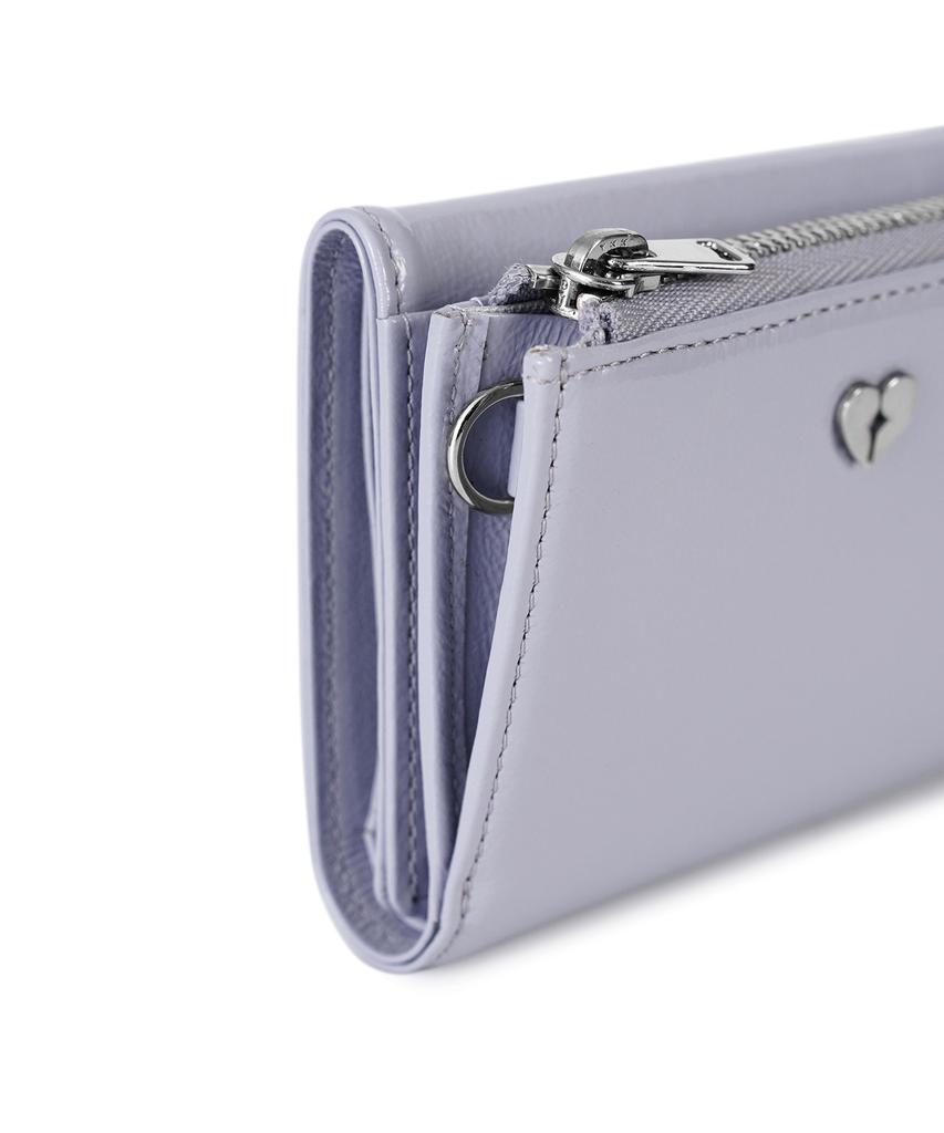 Fennec Hearty Zipper Wallet - Misty Lavender