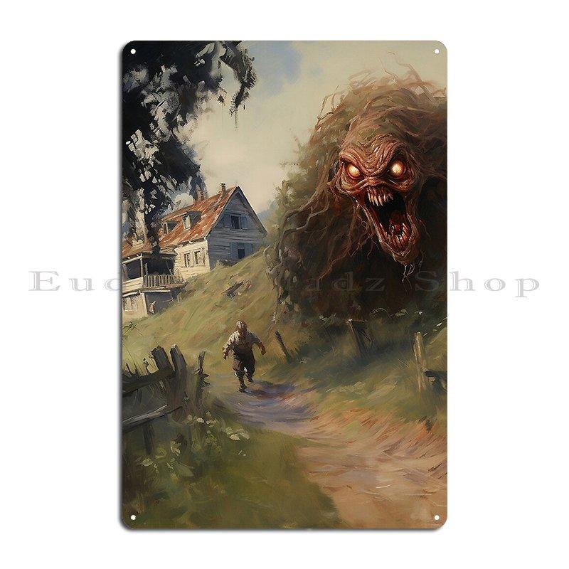 Rural Rapture Oddgospel Metal Plaque Home Printed Wall Decor Cinema Club Tin Sign Poster