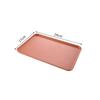 Plastic Serving Tray Home Tea Fruit Dessert Tray Anti-Slipscratch Resistant Plastic Food Cooking Storage Tray Kitchen Supplies