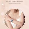 LUCKY START Fashion Smart Watch Women Bracelet Heart Rate Monitor Custom Dial Sports Fitness Watch Ladies Waterproof Smartwatch Android